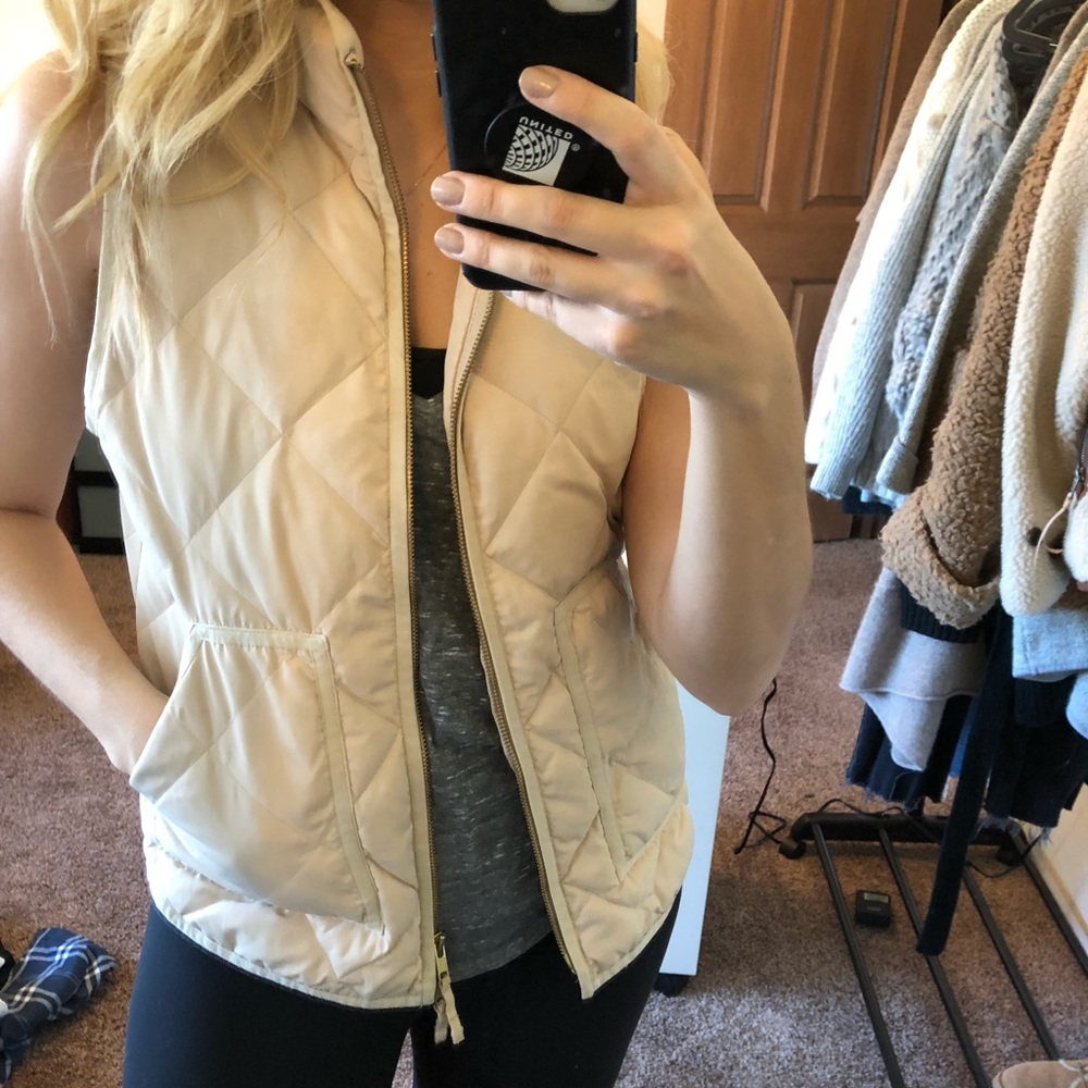 Jcrew puffer vest